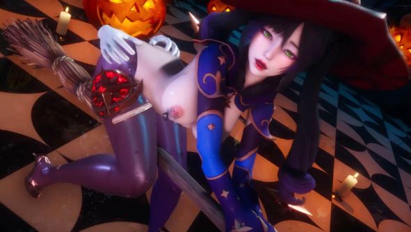 [Elarbaby] Mona halloween hentaihd online